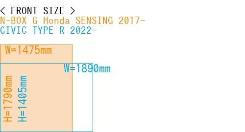 #N-BOX G Honda SENSING 2017- + CIVIC TYPE R 2022-